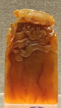 周彬刻鳳鈕壽山石
