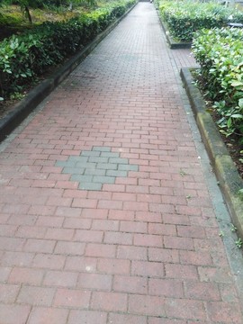 鋪磚小道
