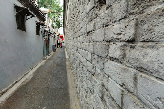 北京后海夾道