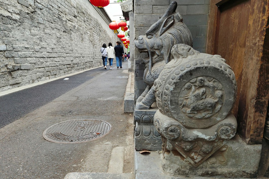 北京后海夾道