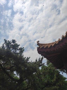 古風(fēng)涼亭飛檐