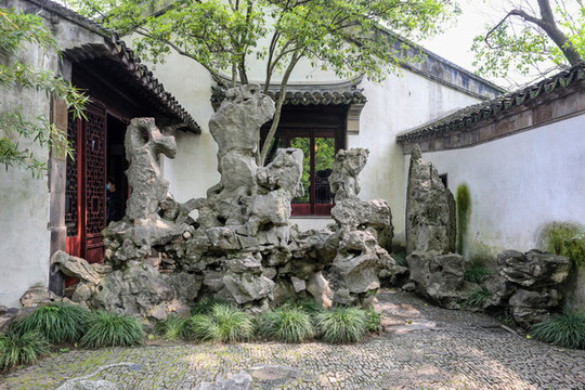 蘇州留園汲古得修綆