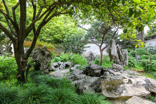 蘇州留園東園一角
