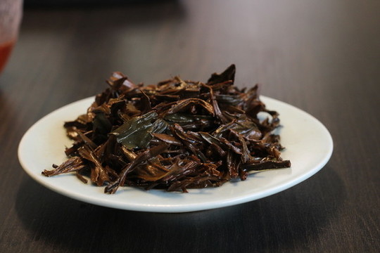 武夷巖茶茶底