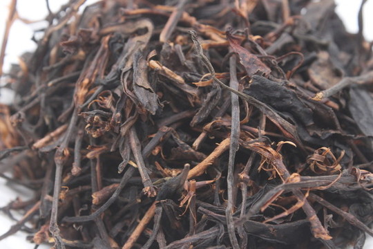茶葉特寫