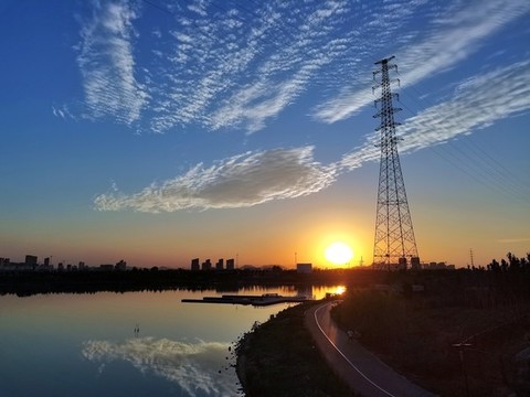 夕陽