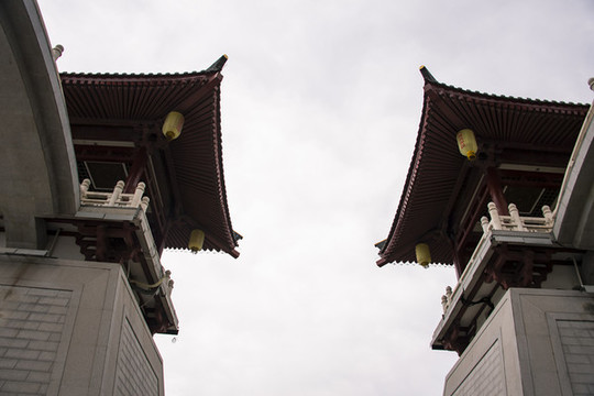 陜西西安大唐芙蓉園仿唐建筑