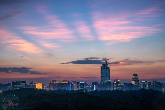 廣西南寧地標(biāo)標(biāo)志性建筑地王大廈