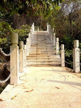 石臺階