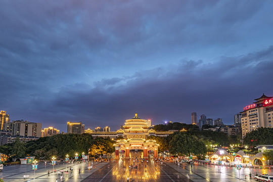 重慶人民大禮堂夜景