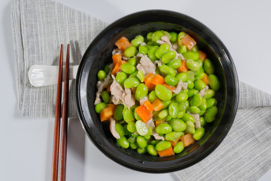 蠶豆炒肉絲