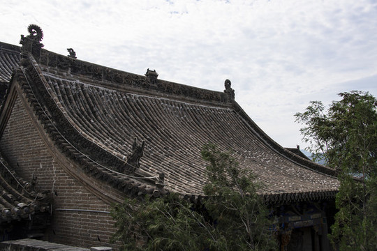 中國(guó)山西臨縣磧口古鎮(zhèn)傳統(tǒng)民居