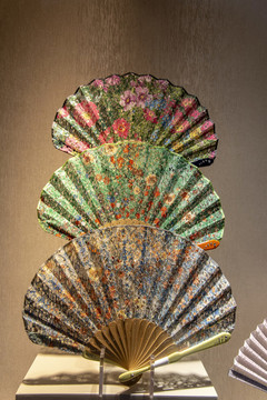 藝術(shù)畫折扇