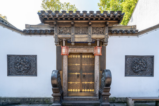 古建筑新中式銅門