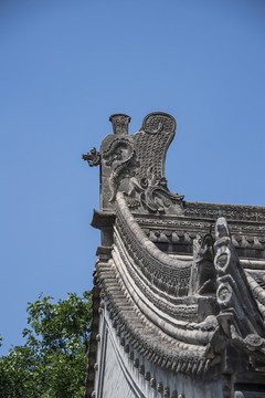 中國陜西西安大慈恩寺傳統(tǒng)建筑