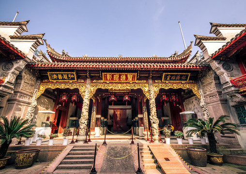 寧波慶安會館正殿