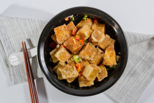 椒鹽炸豆腐
