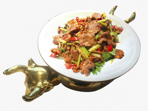 美食黃牛肉小炒