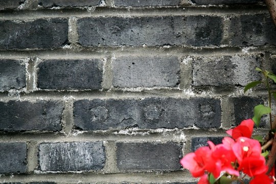 灰磚墻