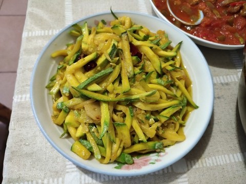 小炒北瓜絲