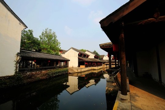 紹興魯鎮(zhèn)江南水鄉(xiāng)