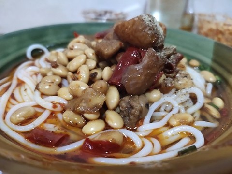 肥腸米粉特寫