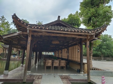 長廊仿古建筑