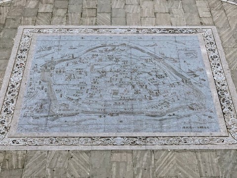 郁孤臺(tái)歷史文化街區(qū)石板區(qū)域圖