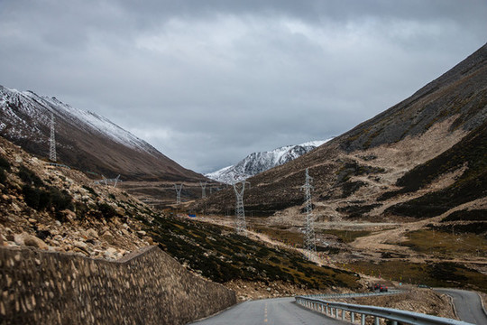 川藏線公路風景