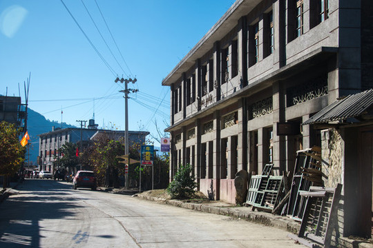 怒江大峽谷老姆登村