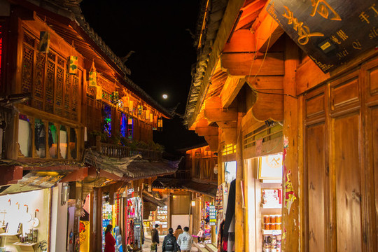 云南麗江古城風(fēng)景