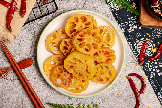 鹵味藕片