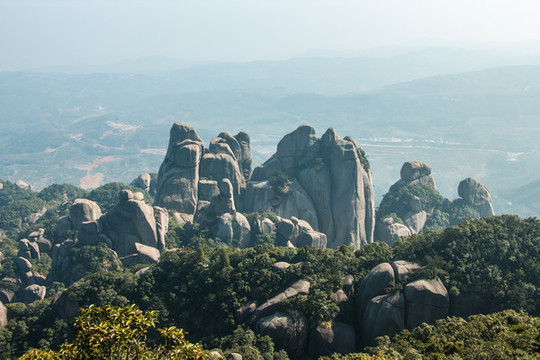 寧德太姥山奇特石頭風(fēng)景