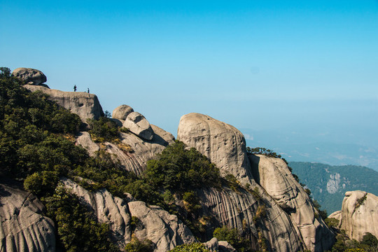 寧德太姥山奇特石頭風景