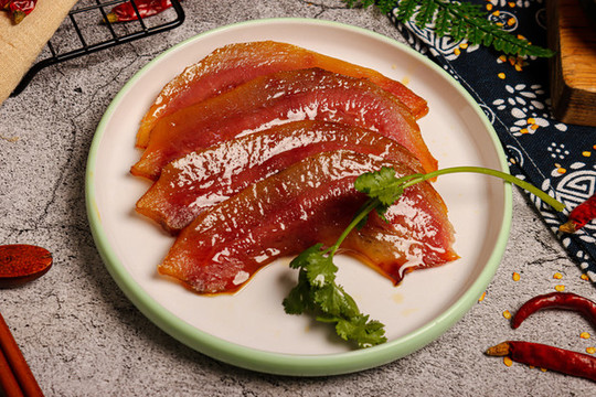 鹵味牛臉肉