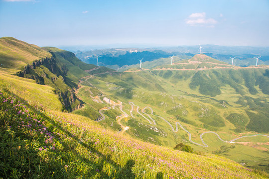 貴州畢節(jié)阿西里西韭菜坪旅游景區(qū)