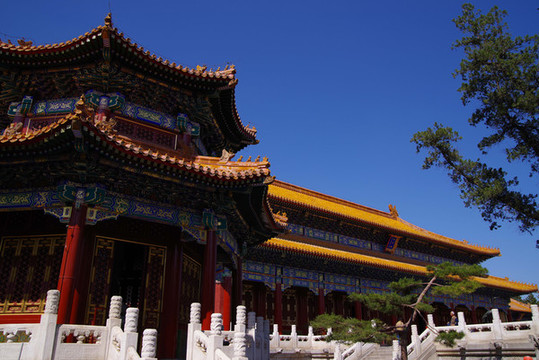 北京景山公園壽皇殿建筑群