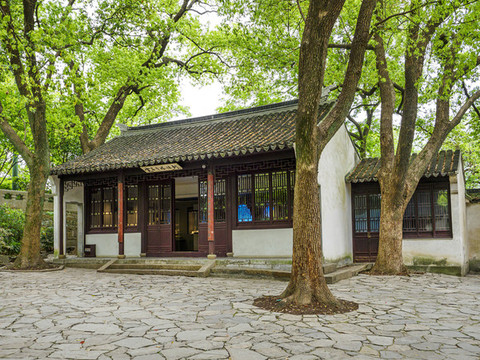 蘇州虎丘山云巖寺塔陳列