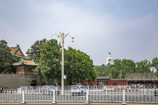 北京北海公園街景