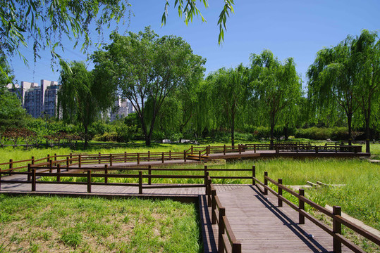 昆玉河水景走廊五園