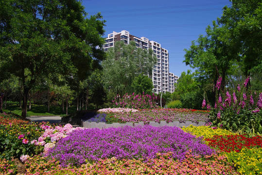 昆玉河水景走廊五園