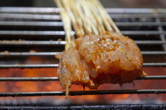 烤雞肉串