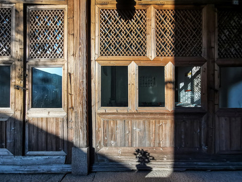 古建筑門樓