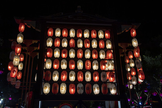 中國(guó)陜西西安大唐不夜城夜景