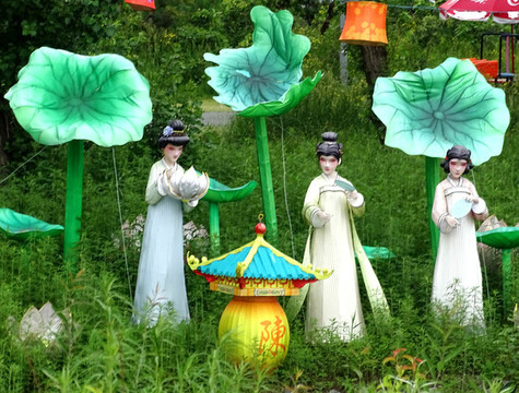蓮花山雕塑
