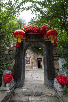 中國(guó)山西臨汾鄉(xiāng)寧縣塔爾坡村民居
