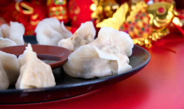 中國傳統(tǒng)節(jié)日的餃子
