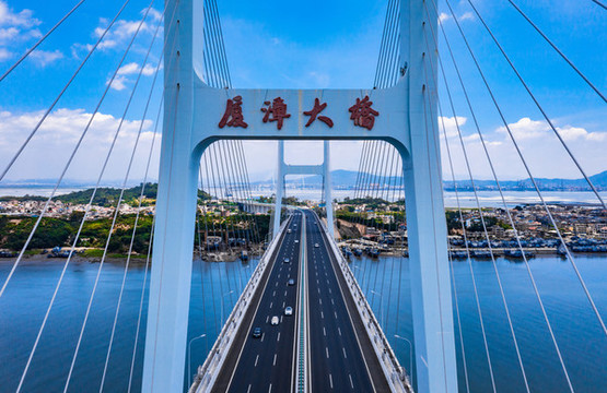 廈漳大橋航拍風(fēng)光