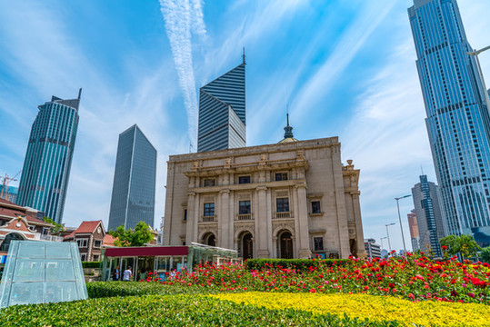 天津城市景觀街景