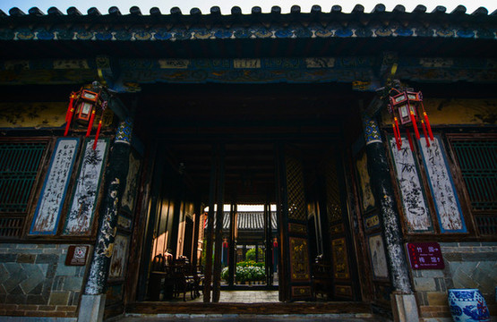 云南省紅河州建水縣朱家花園風(fēng)光